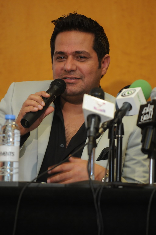 Haifa Wehbi & Hatem Al Iraki Press conference 